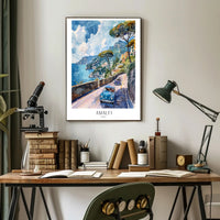 Amalfi Coast Adventure Poster PosterGoat