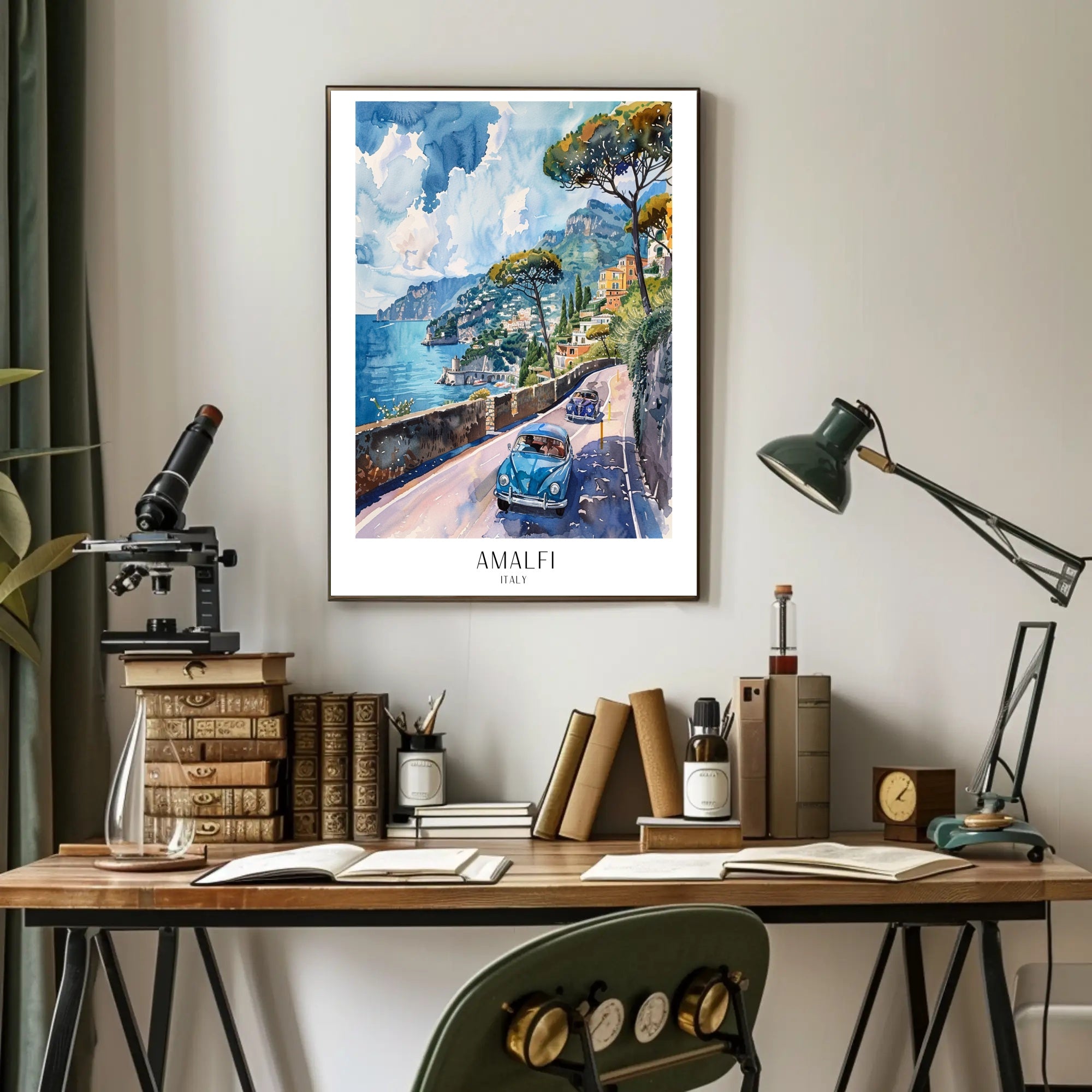 Amalfi Coast Adventure Poster PosterGoat