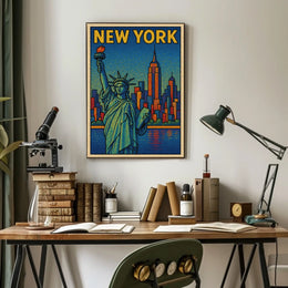 New York Skyline Poster