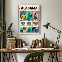 Discover Alabama Poster