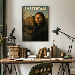 Amsterdam Elegance Poster
