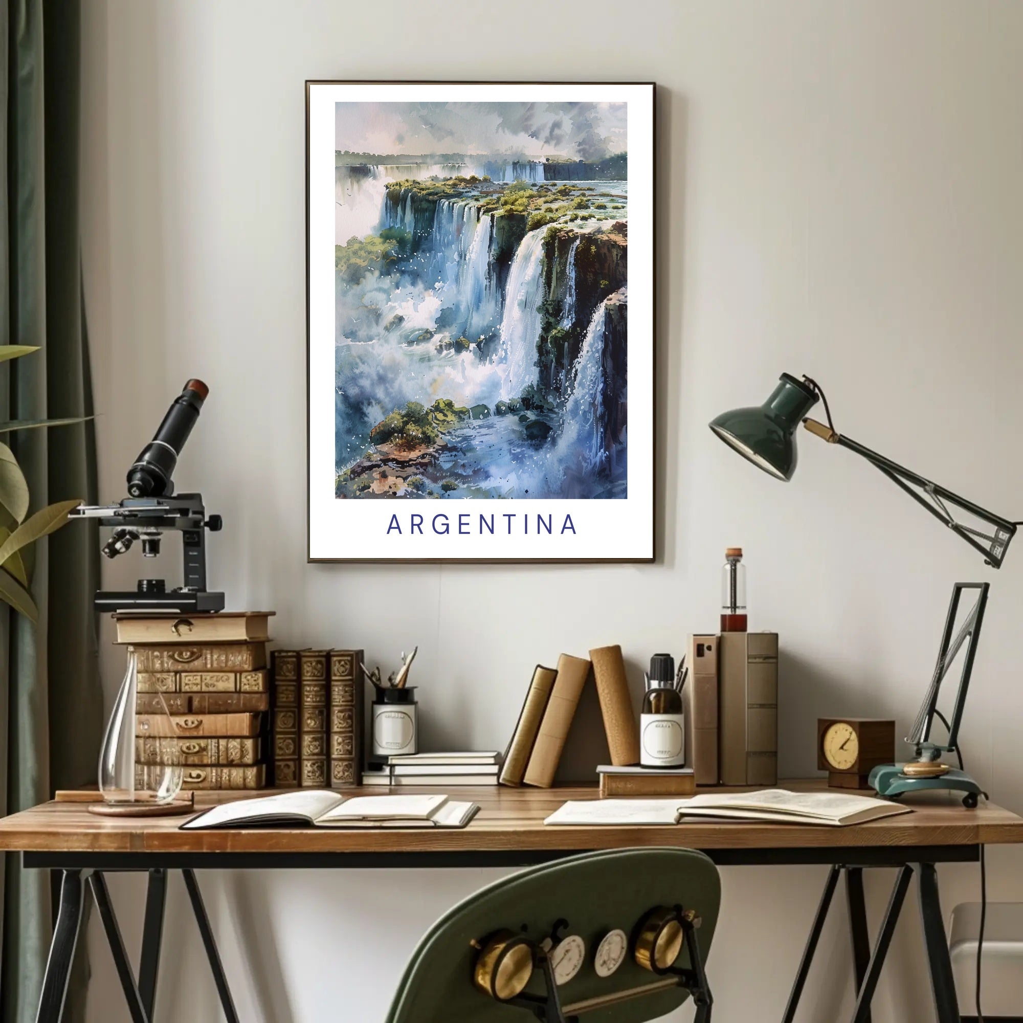Majestic Argentina Poster PosterGoat