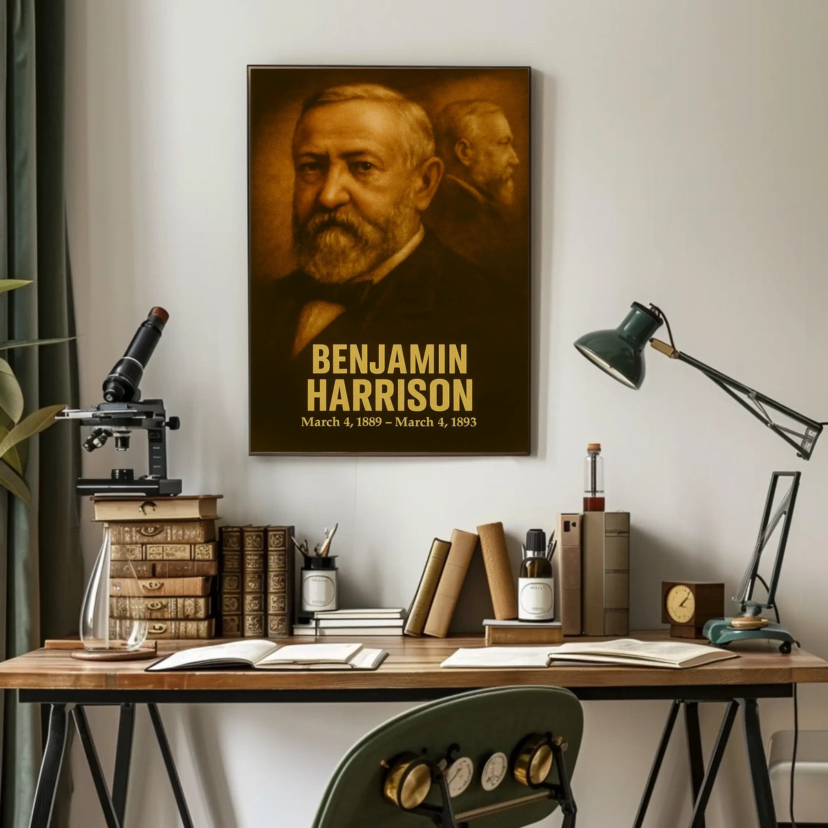Benjamin Harrison Poster