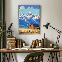 Grand Teton Scenic National Park Poster
