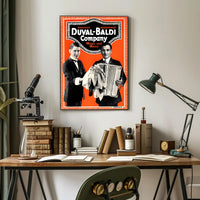 Duval-Baldi Magic and Music Vintage Entertainment Poster