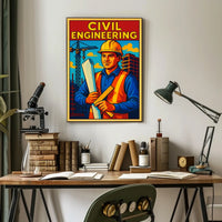 Civil Engineering Vision Poster
