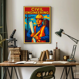 Civil Engineering Vision Poster