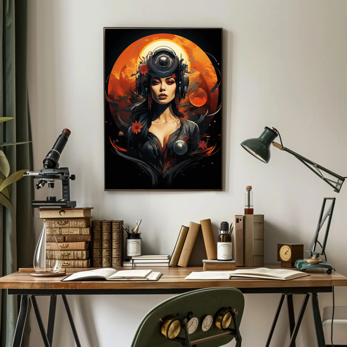 Futuristic Visionary Poster