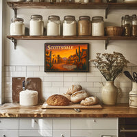 Scottsdale Southwestern Charm Travel Poster