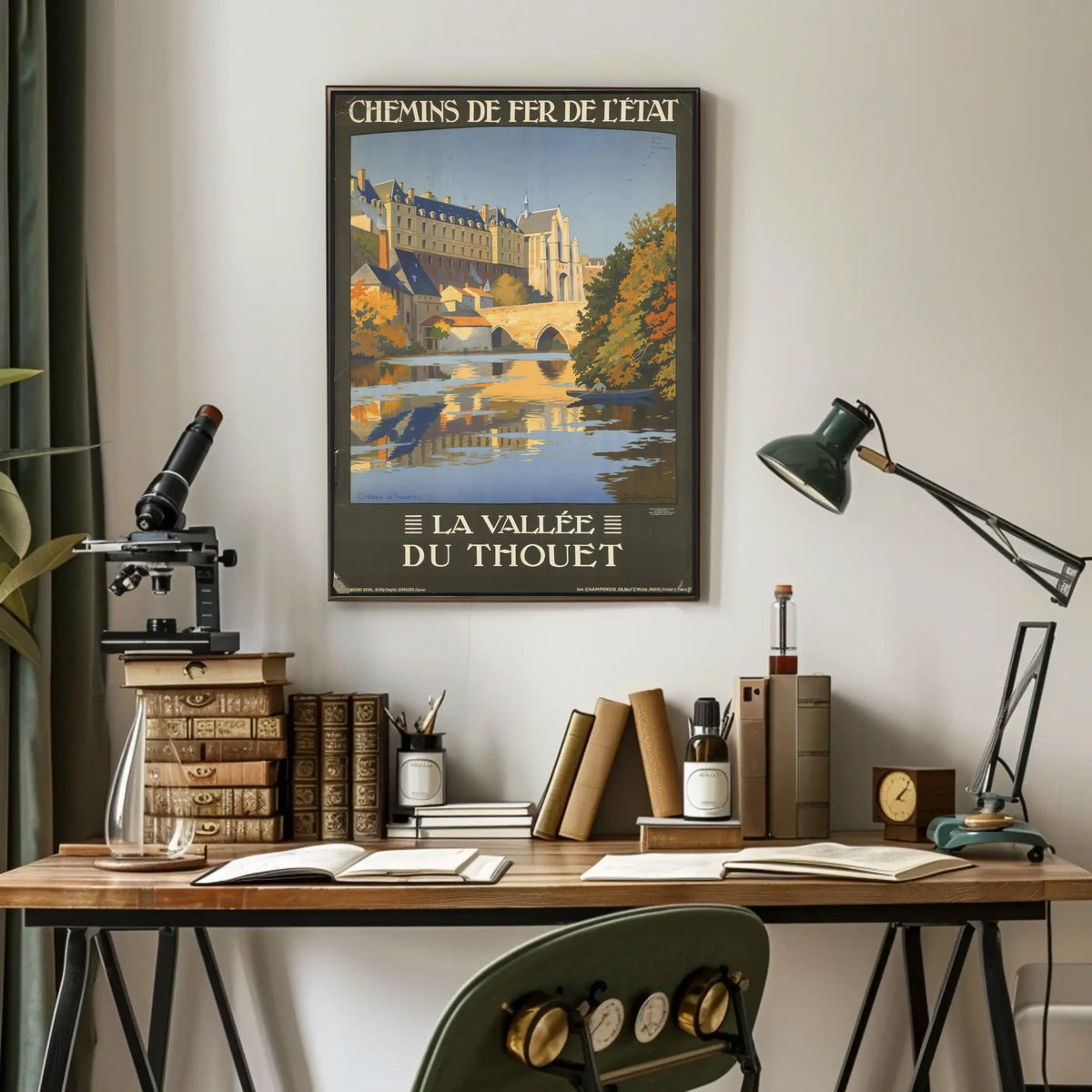 La Vallée Du Thouet Travel Poster