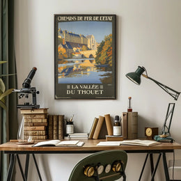 La Vallée Du Thouet Travel Poster