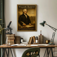 William Blount Vintage Historical or Presidential Poster PosterGoat