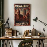 Milwaukee, Wisconsin Poster