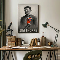 Jim Thorpe Athletic Legend Poster
