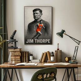Jim Thorpe Athletic Legend Poster