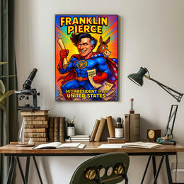 Franklin Pierce 14th President Poster PosterGoat