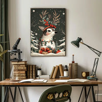 Festive Woodland Wonder Poster