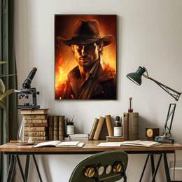 The Fiery Adventurer Poster