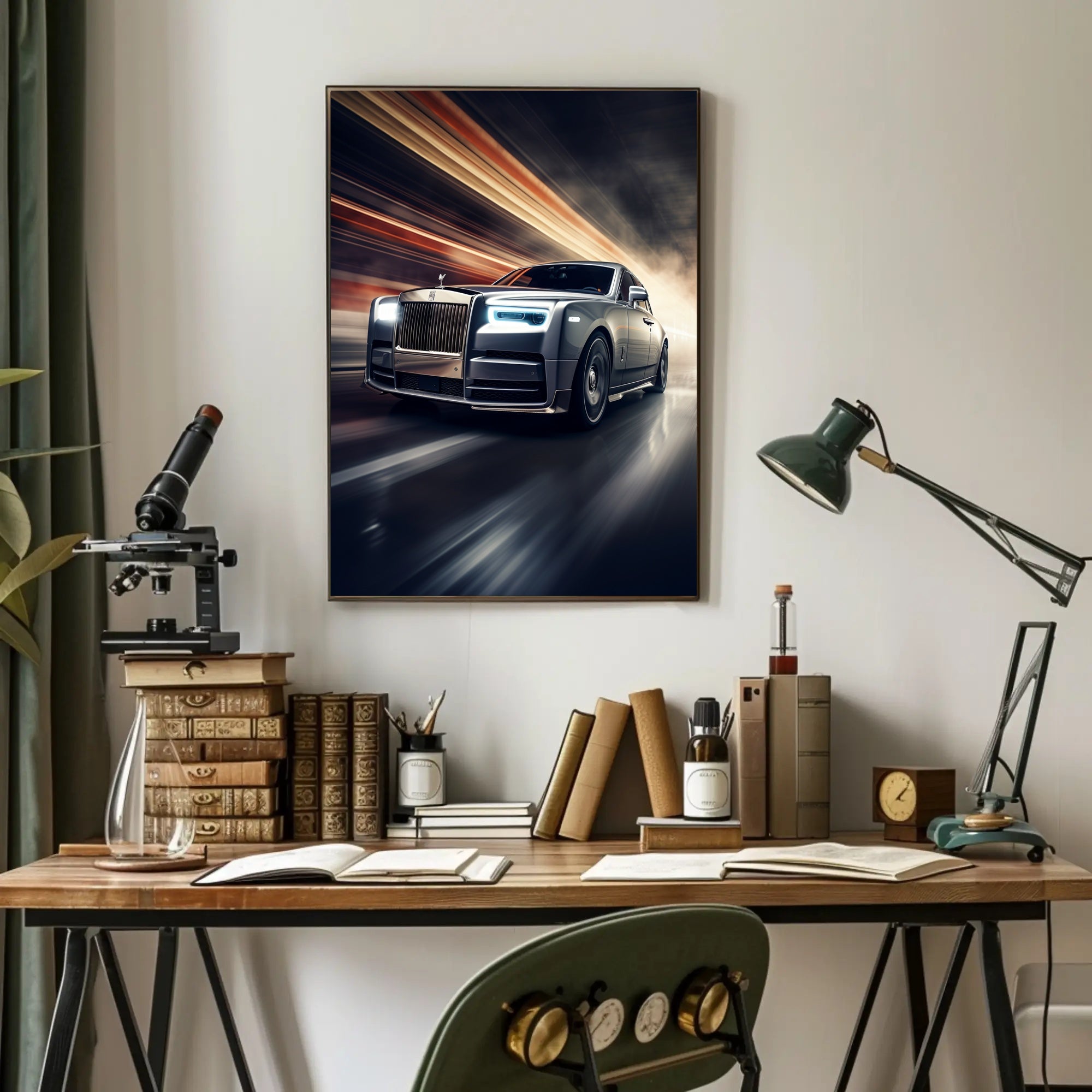 Luxurious Speed Poster PosterGoat
