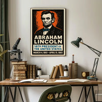 Abraham Lincoln 16Th President Poster