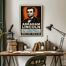 Abraham Lincoln 16Th President Poster