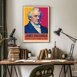 James Buchanan Poster
