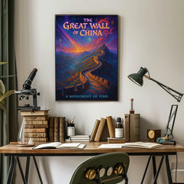The Great Wall of China A Monument of Time Poster