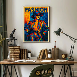 Vibrant Fashion Mosaic Poster