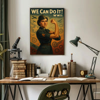 Empowerment in WWII Poster