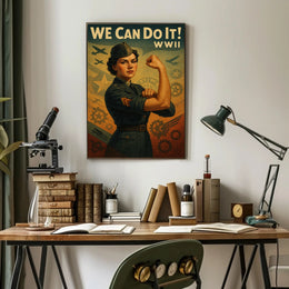 Empowerment in WWII Poster