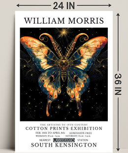 William Morris Artistry 19th Century Cotton Prints Poster