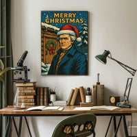 Merry Christmas Portrait Poster
