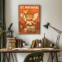 St. Michael Protector Poster