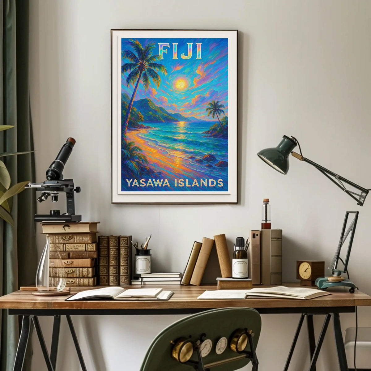 Fiji Yasawa Islands Poster