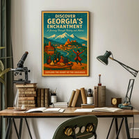 Discover GeorgiaS Enchantment Poster