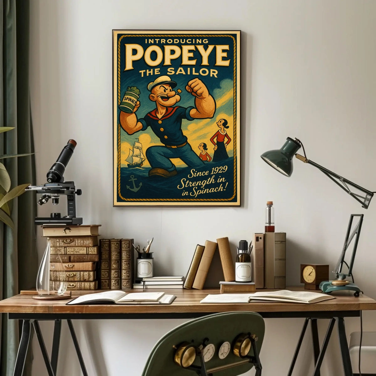 Popeye 1929 Art Poster POP-139