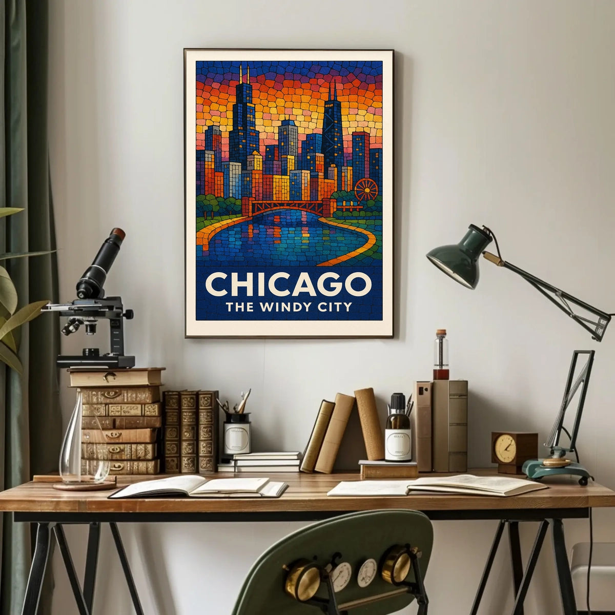 Chicago The Windy City Poster