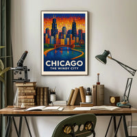 Chicago The Windy City Poster