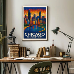 Chicago The Windy City Poster