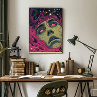 Cosmic Awakening Art Print Poster for Home Decor and Wanderlust Enthusiasts PosterGoat