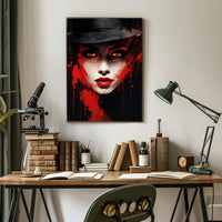Enigmatic Elegance Poster