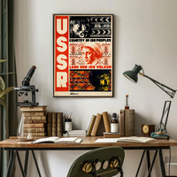 USSR – Country of 189 Peoples Poster PosterGoat