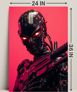 Cybernetic Guardian Poster PosterGoat