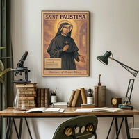 Saint Faustina Poster PosterGoat