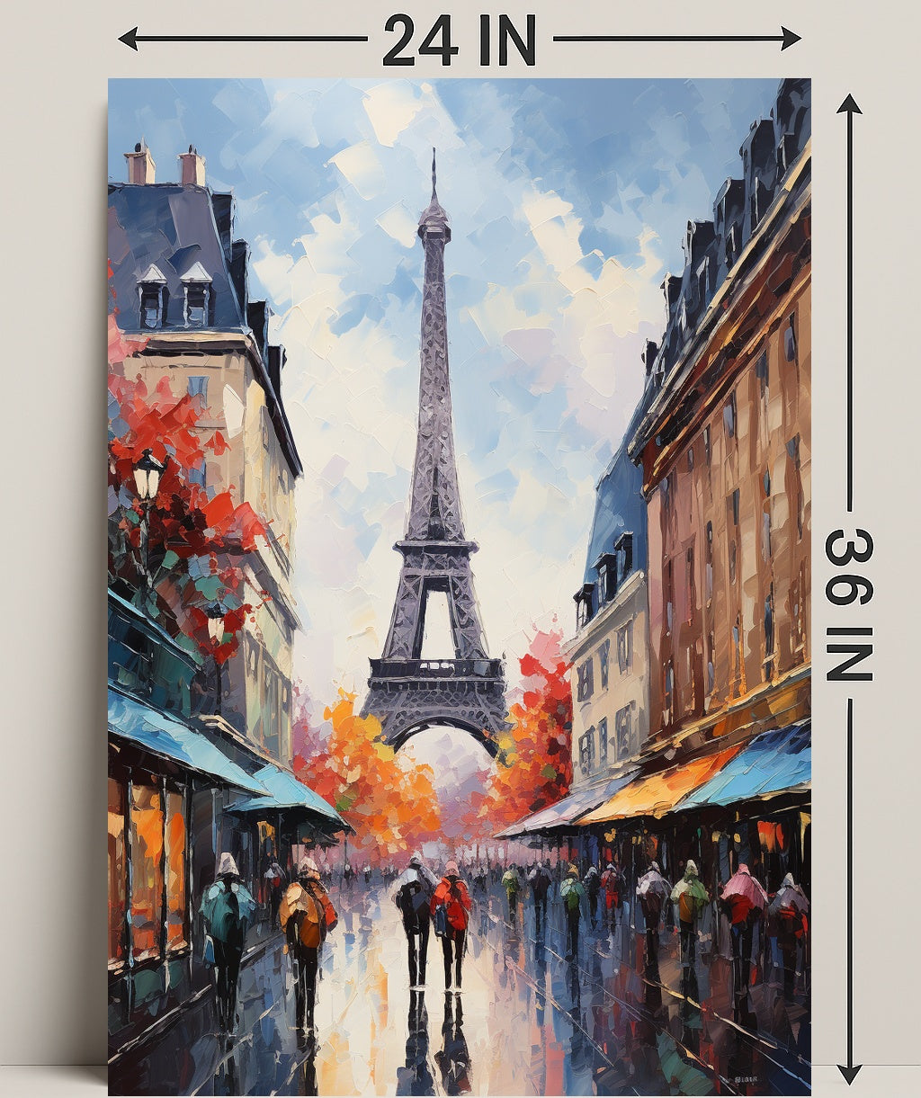 Autumn In Paris Poster