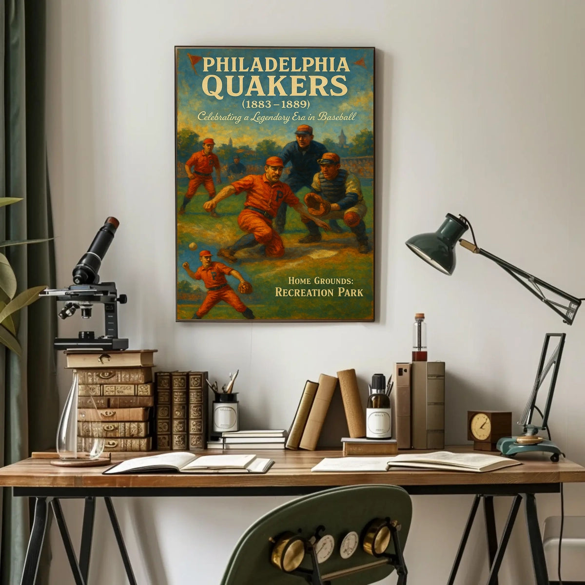 Philadelphia Quakers (1883-1889) Poster
