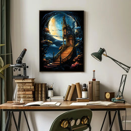 Moonlit Castle of Dreams