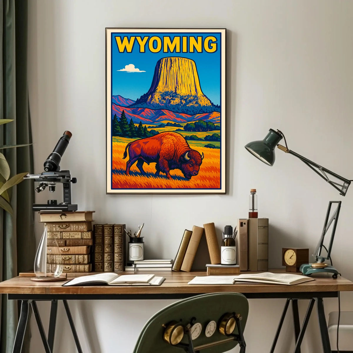 Wyoming Wilderness Poster