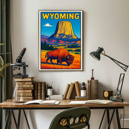 Wyoming Wilderness Poster