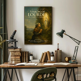 Vision of Lourdes Poster PosterGoat